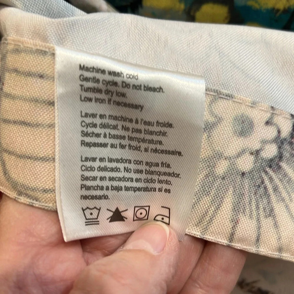 Laural Home Floral Shower Curtain Boho Boutique Floral 71” x 72” - Picture 11 of 11